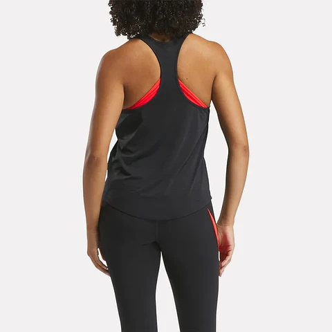 Polera Negra Mujer Reebok 100214679