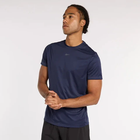 Polera Azul Hombre Reebok 100216519