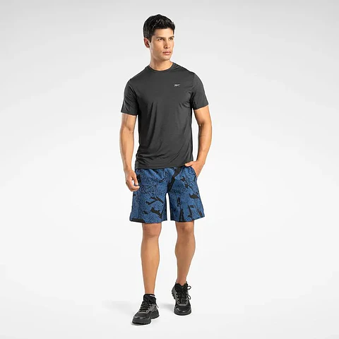 Polera Negra Hombre Reebok 100075786