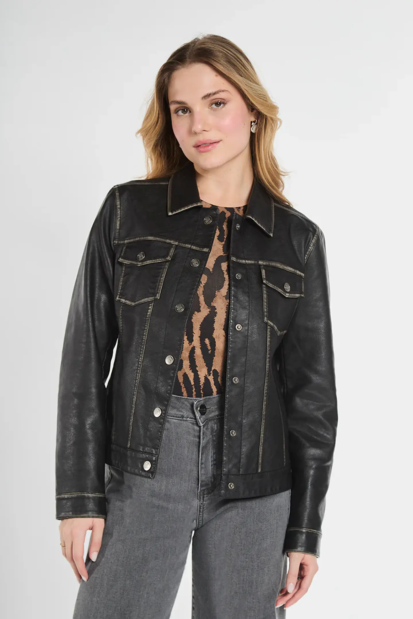 Chaqueta Negra Mujer Amalia 4469 1