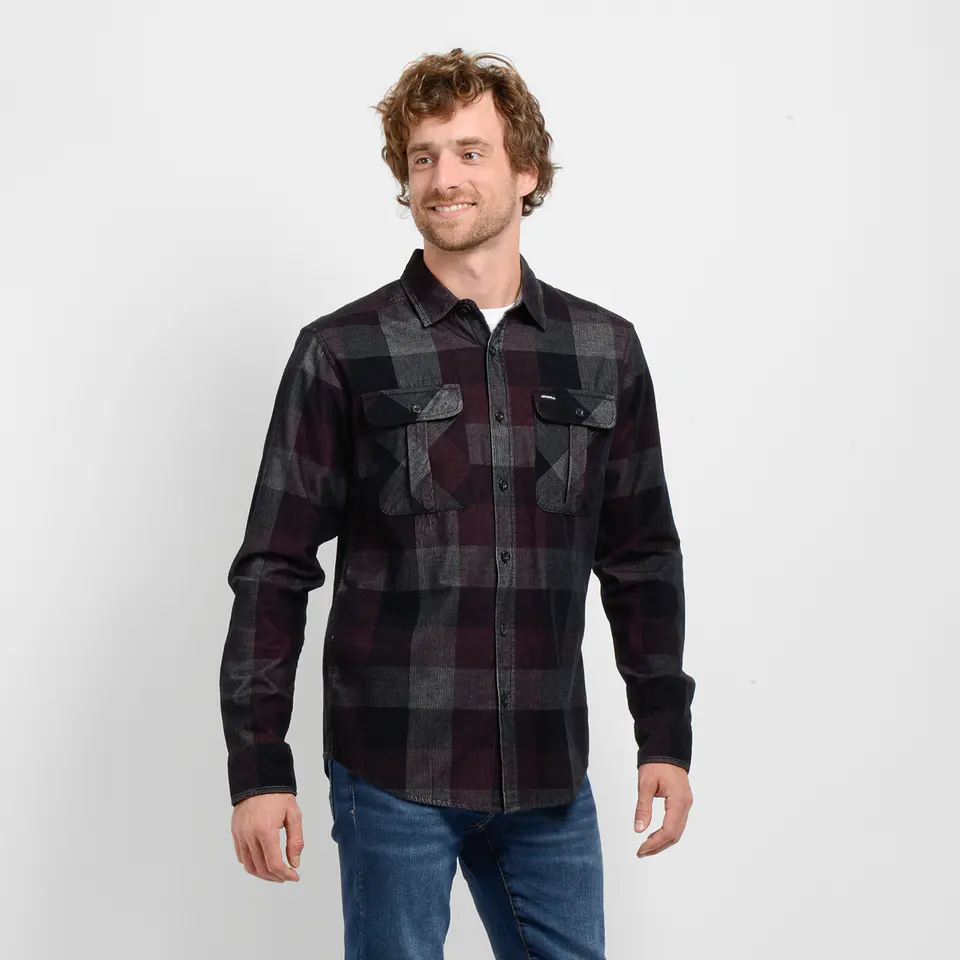 Camisa M/L Gris Hombre Oneill 15110702 4