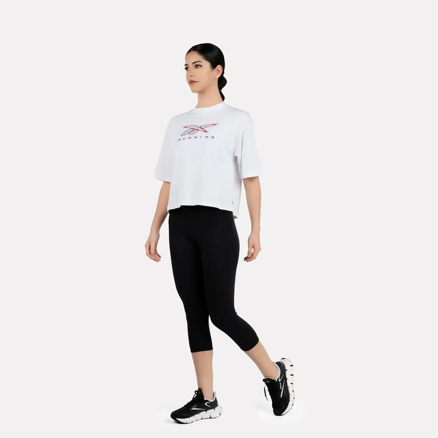 Calza Negra Mujer Reebok 100215141 1