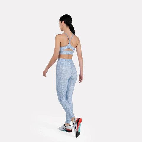 Calza Celeste Mujer Reebok 100215225