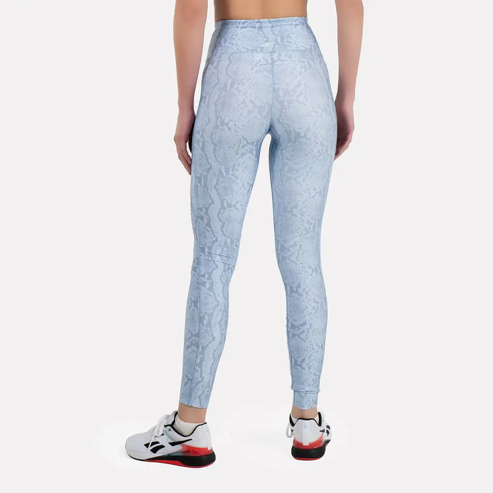 Calza Celeste Mujer Reebok 100215225 4