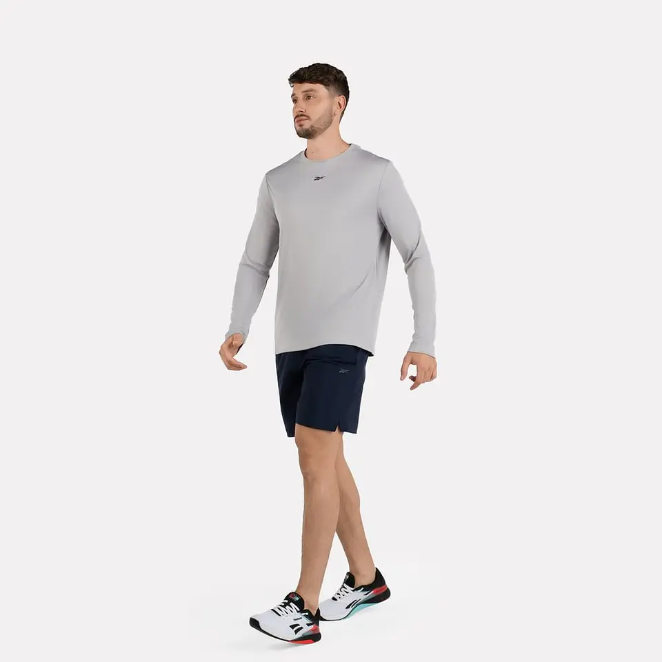 Short Azul Hombre Reebok 100216516 4