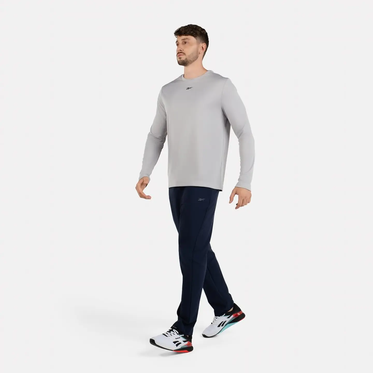 Pantalon de Buzo Azul Hombre Reebok 100216531 3