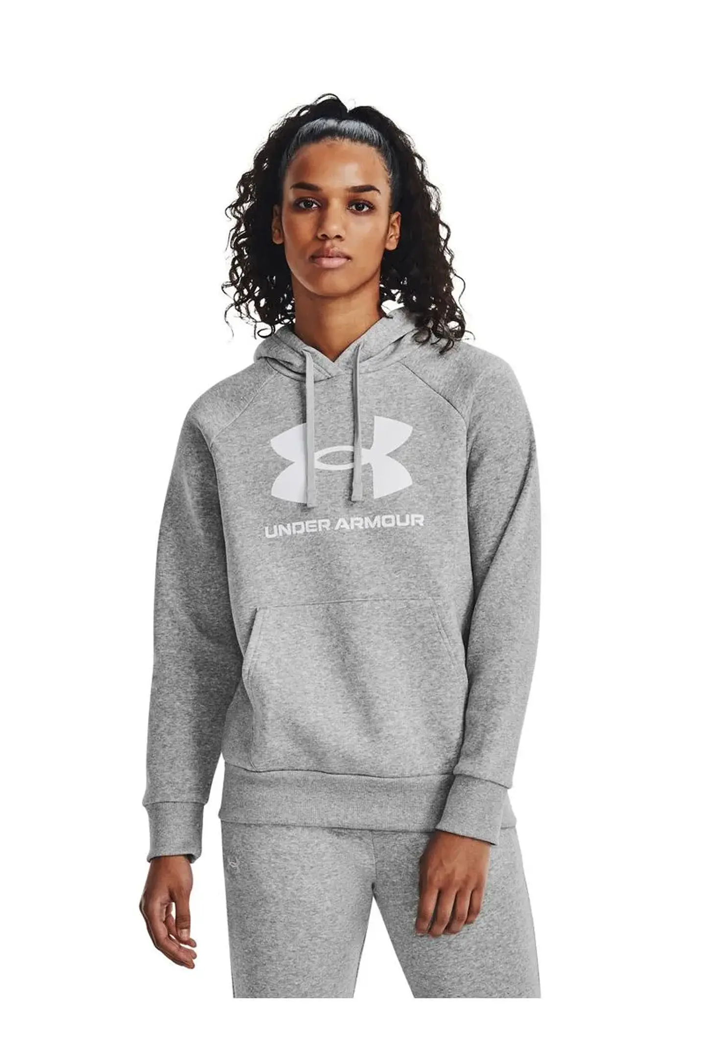 Poleron Gris Mujer Under Armour 1379501-012 1