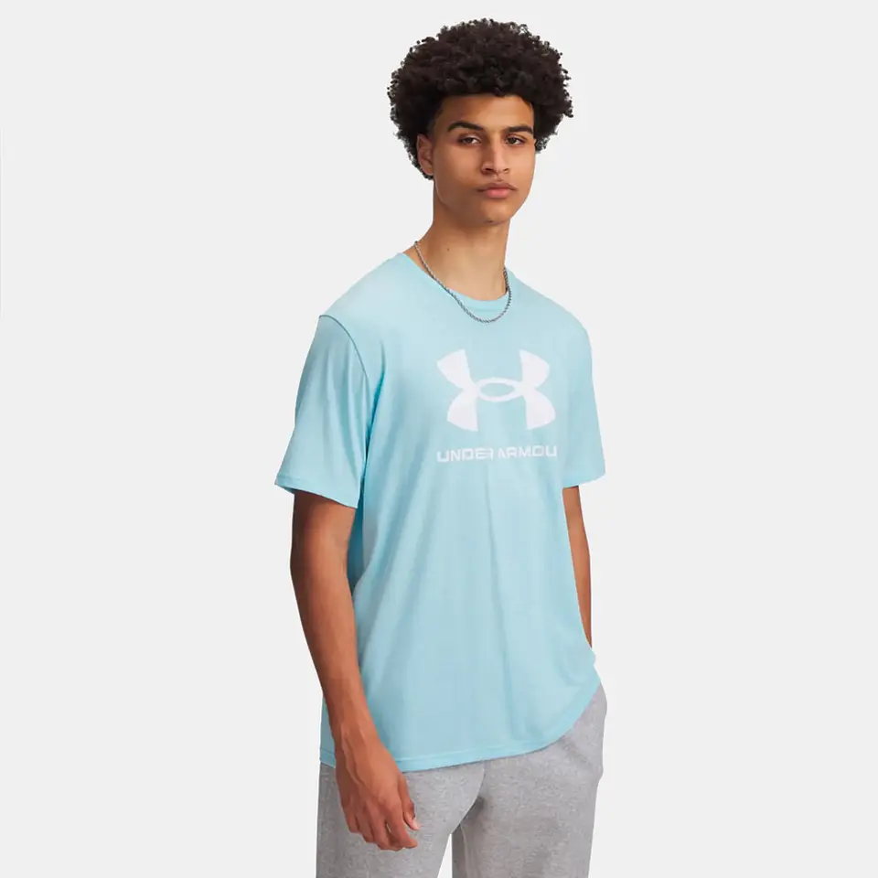 Polera Celeste Hombre Under Armour 1382911-494 1