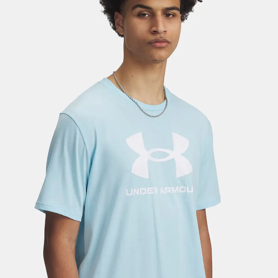 Polera Celeste Hombre Under Armour 1382911-494 3