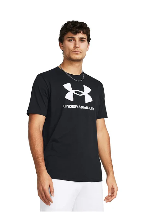 Polera Negra Hombre Under Armour 1382911-001