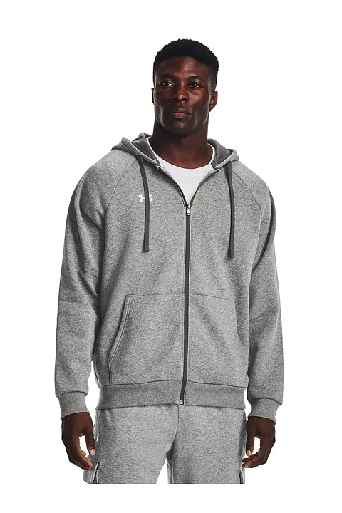 Poleron Gris Hombre Under Armour 1379767-025