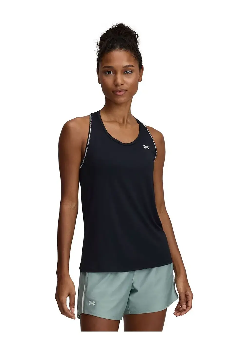 Polera Negra Mujer Under Armour 1389851-001 1