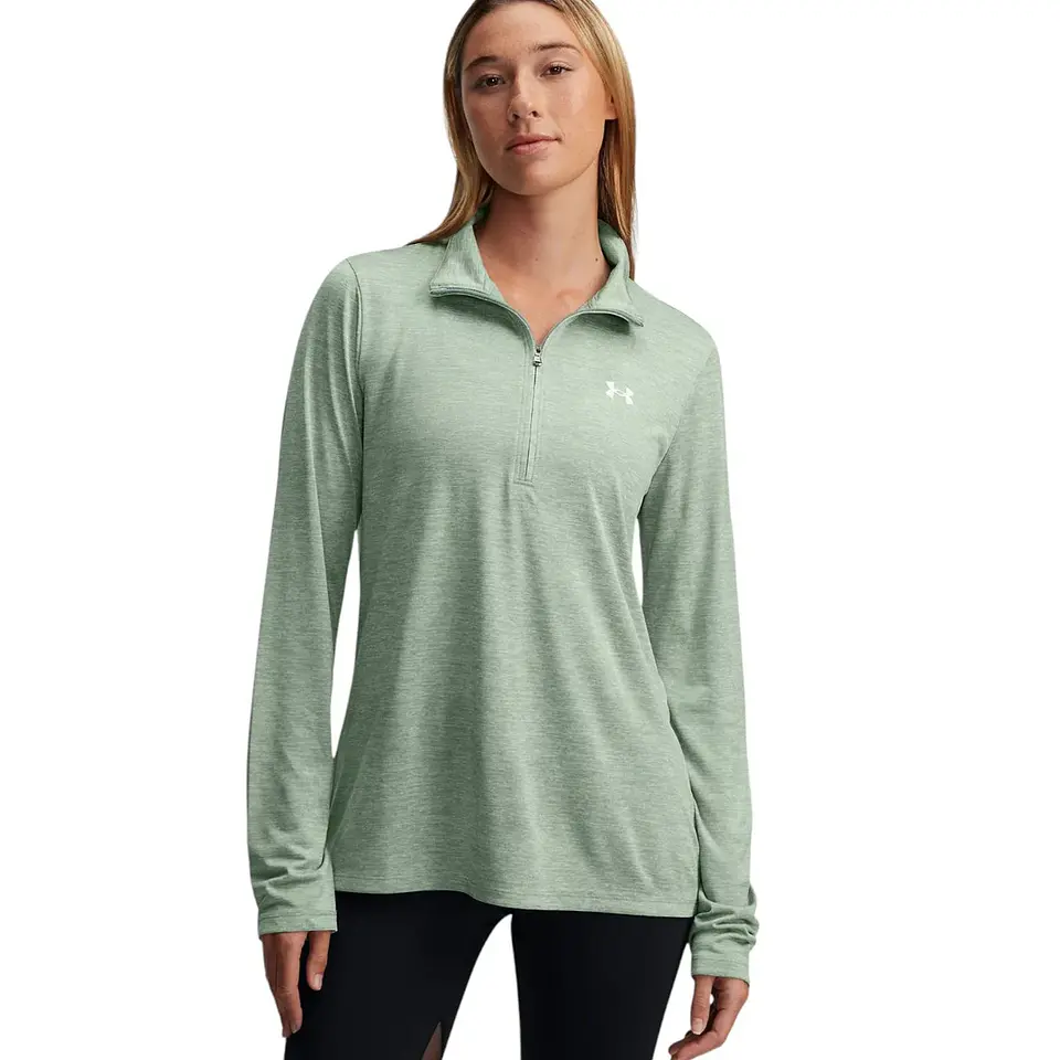 Poleron Verde Mujer Under Armour 1384225-348 1