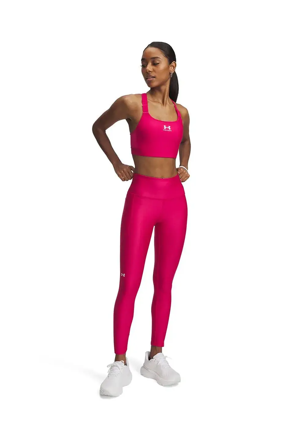 Calza Rosada Mujer Under Armour 1365335-681 3