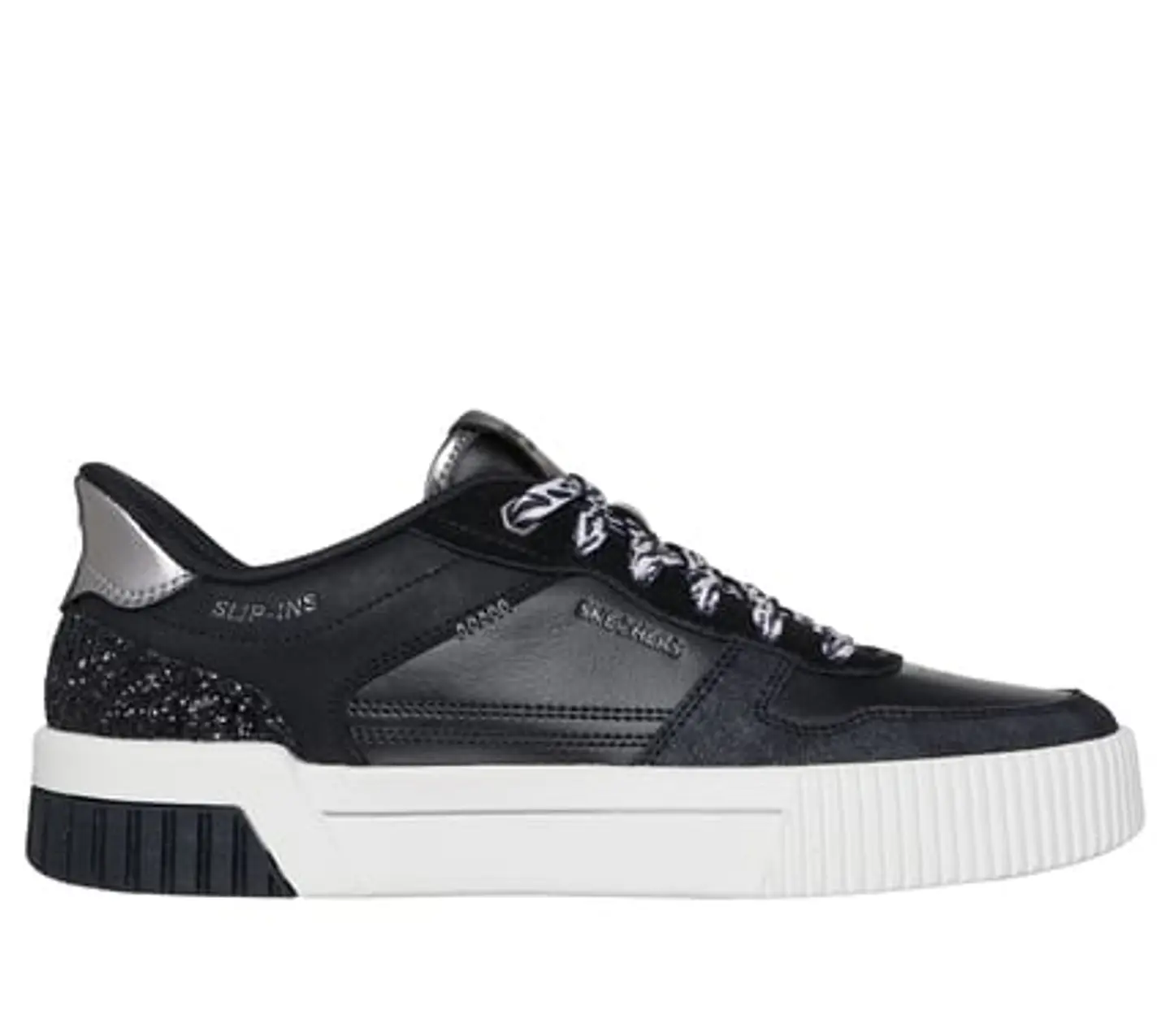 Zapatilla Negra Mujer Skechers 185223 BLK 2