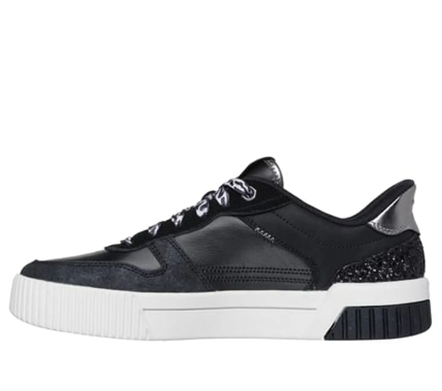Zapatilla Negra Mujer Skechers 185223 BLK 4