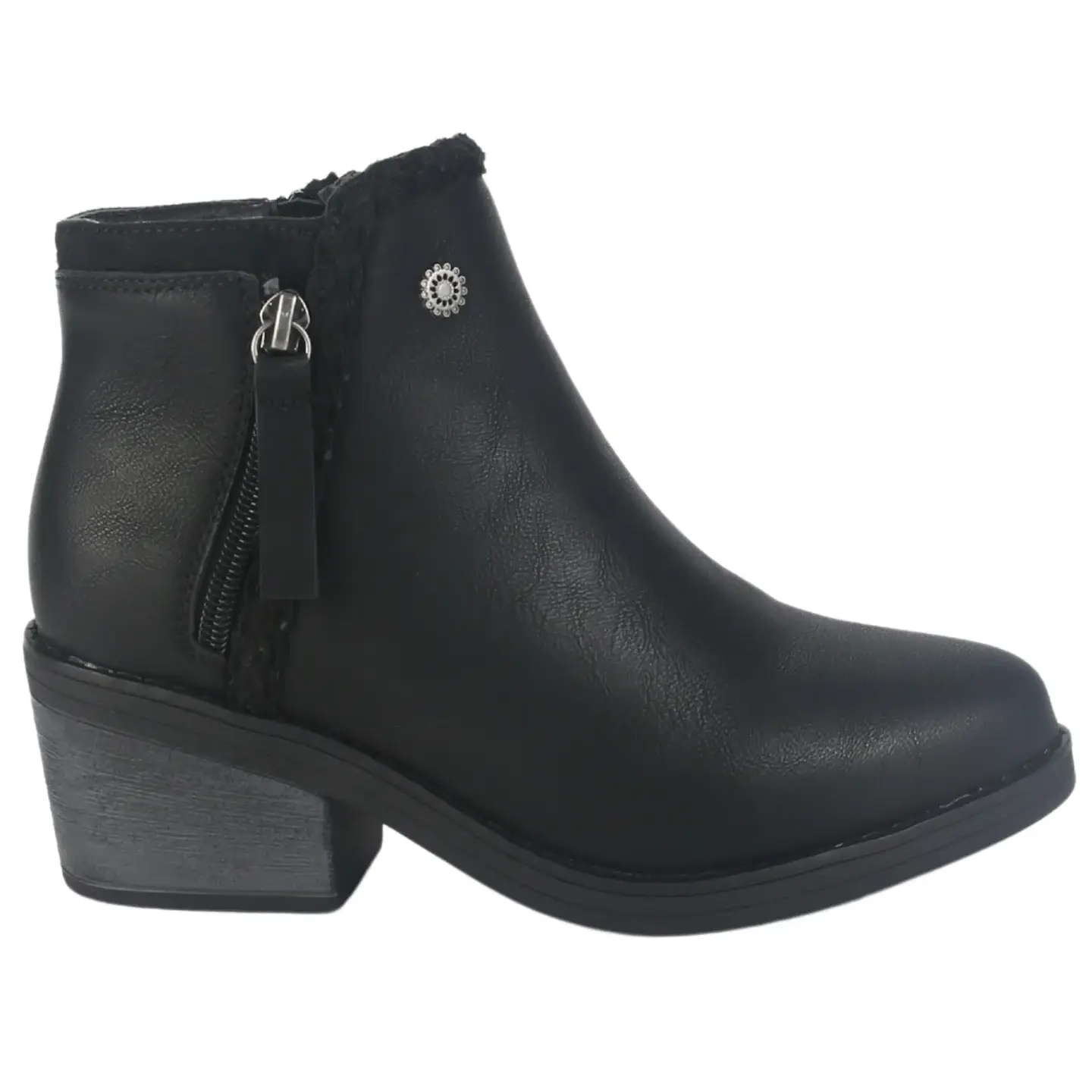 Botin Negro Mujer Chalada 25-CAMP-50 BK 3