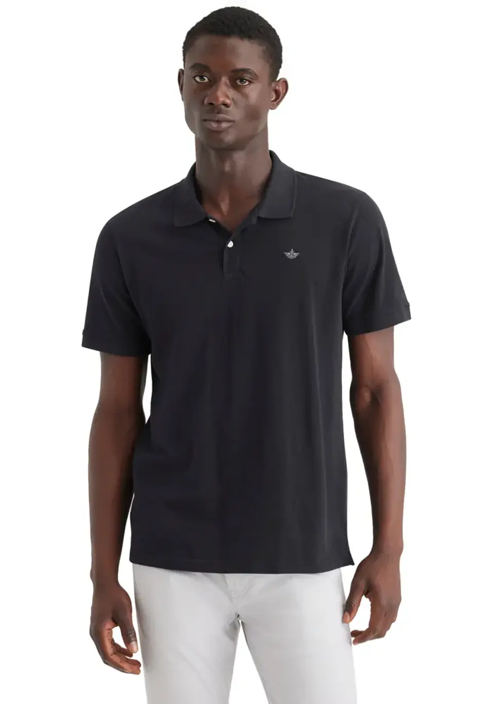 Polera Negra Hombre Dockers A6925-0000 1