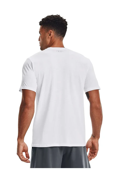 Polera Blanca Hombre Under Armour 1329582-100