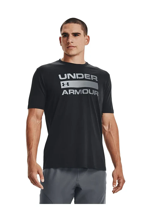 Polera Negra Hombre Under Armour 1329582-001