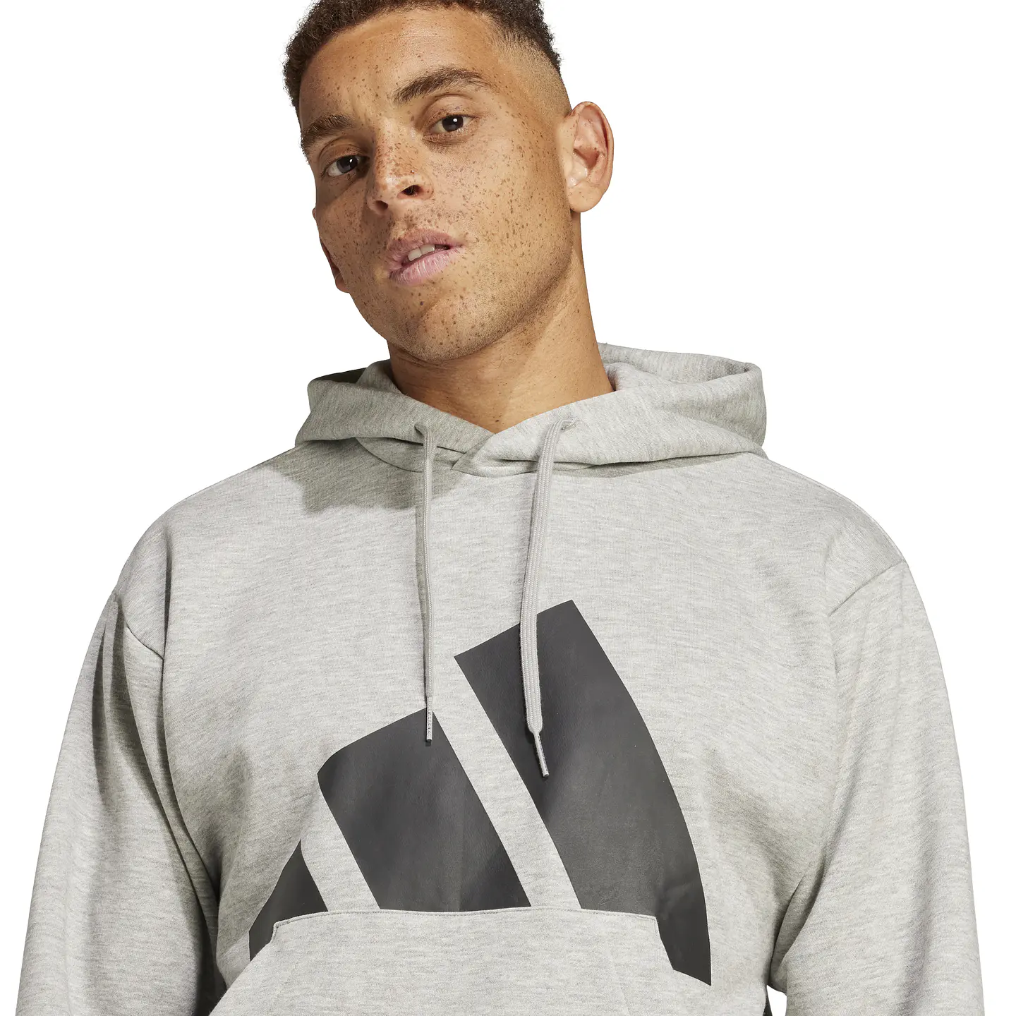 Poleron Gris Hombre Adidas IN6160 4