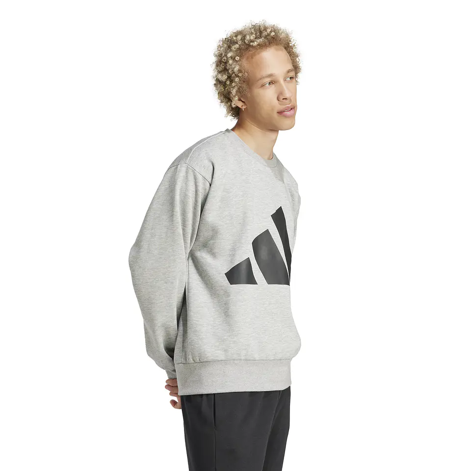 Poleron Gris Hombre Adidas IN6148 3