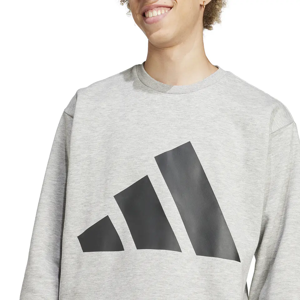 Poleron Gris Hombre Adidas IN6148 4