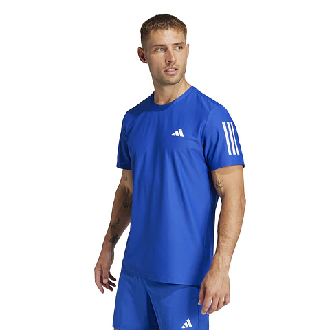 Polera Azul Hombre Adidas JC9786