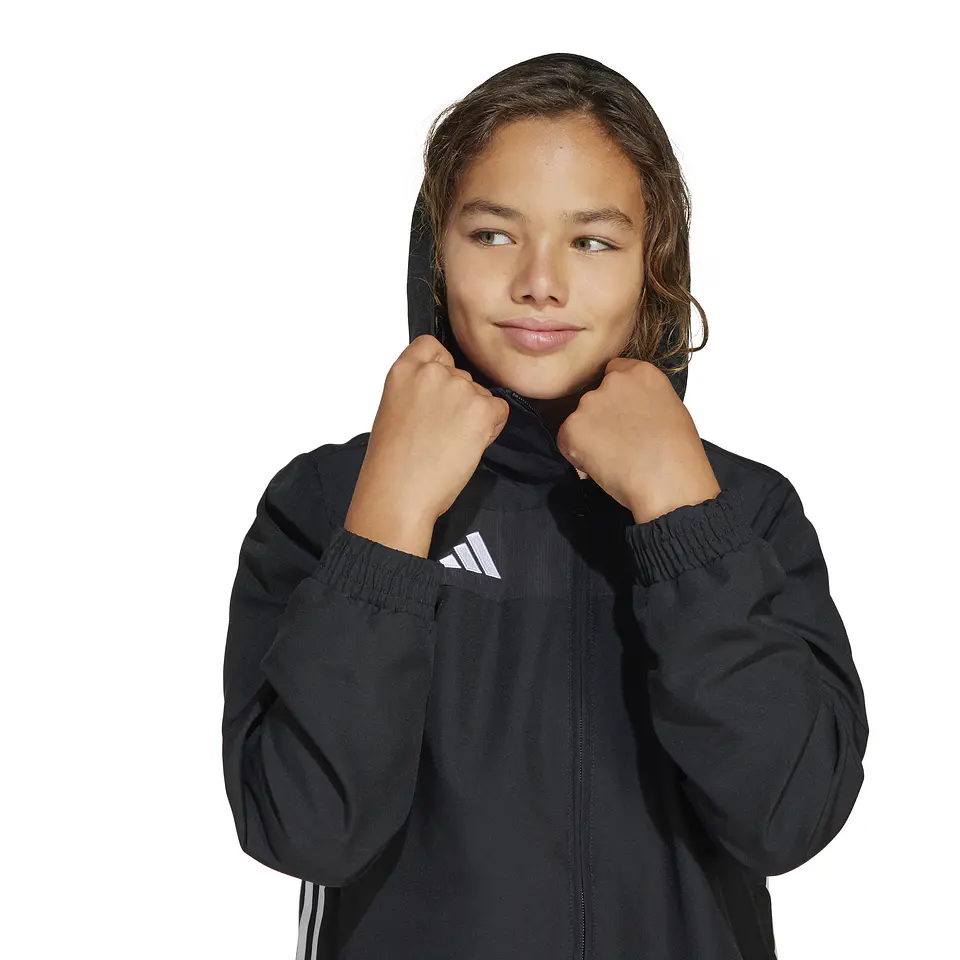 Poleron Negro Niño/a Adidas JD0629 4