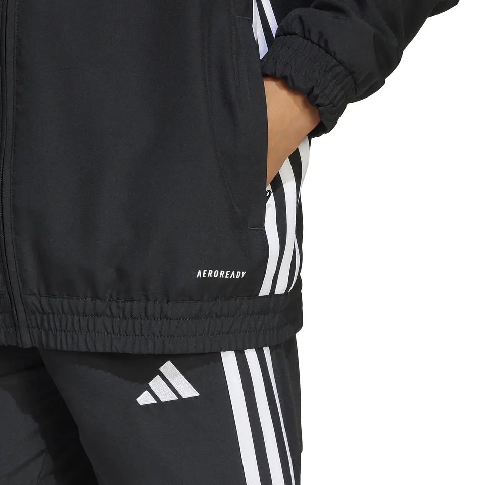 Poleron Negro Niño/a Adidas JD0629 5