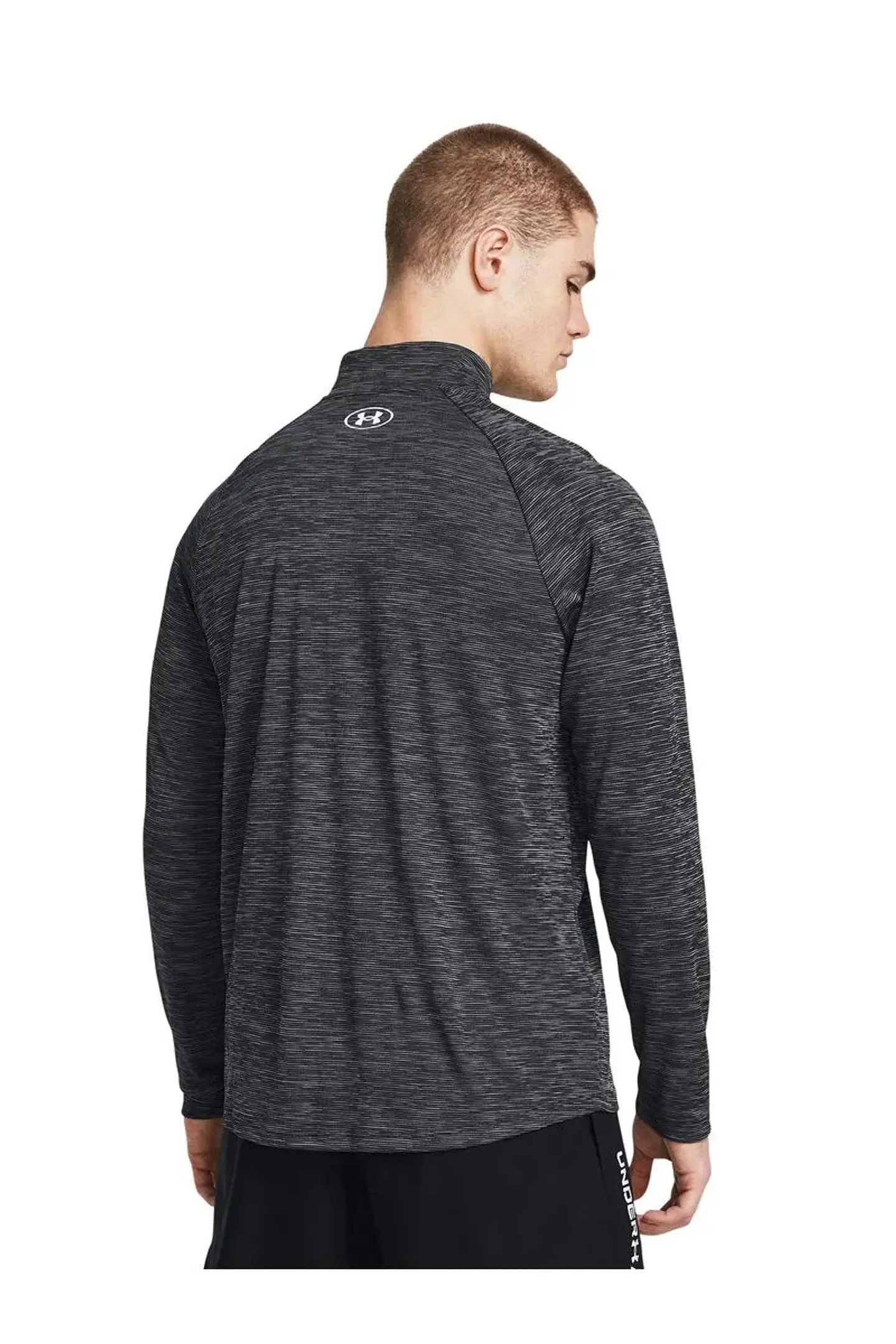 Poleron Negro Hombre Under Armour 1382797-001 2
