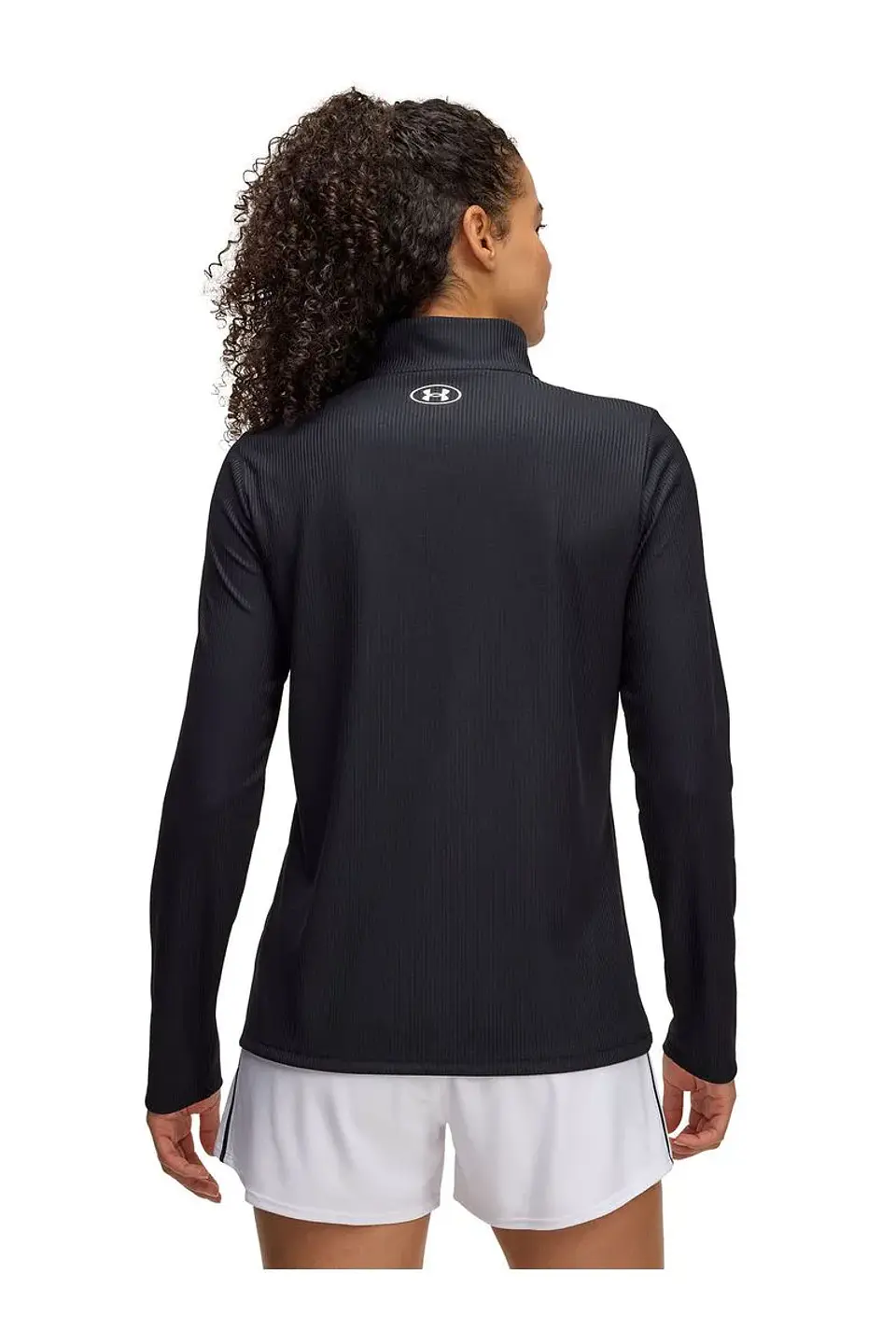 Poleron Negro Mujer Under Armour 1389857-001 2