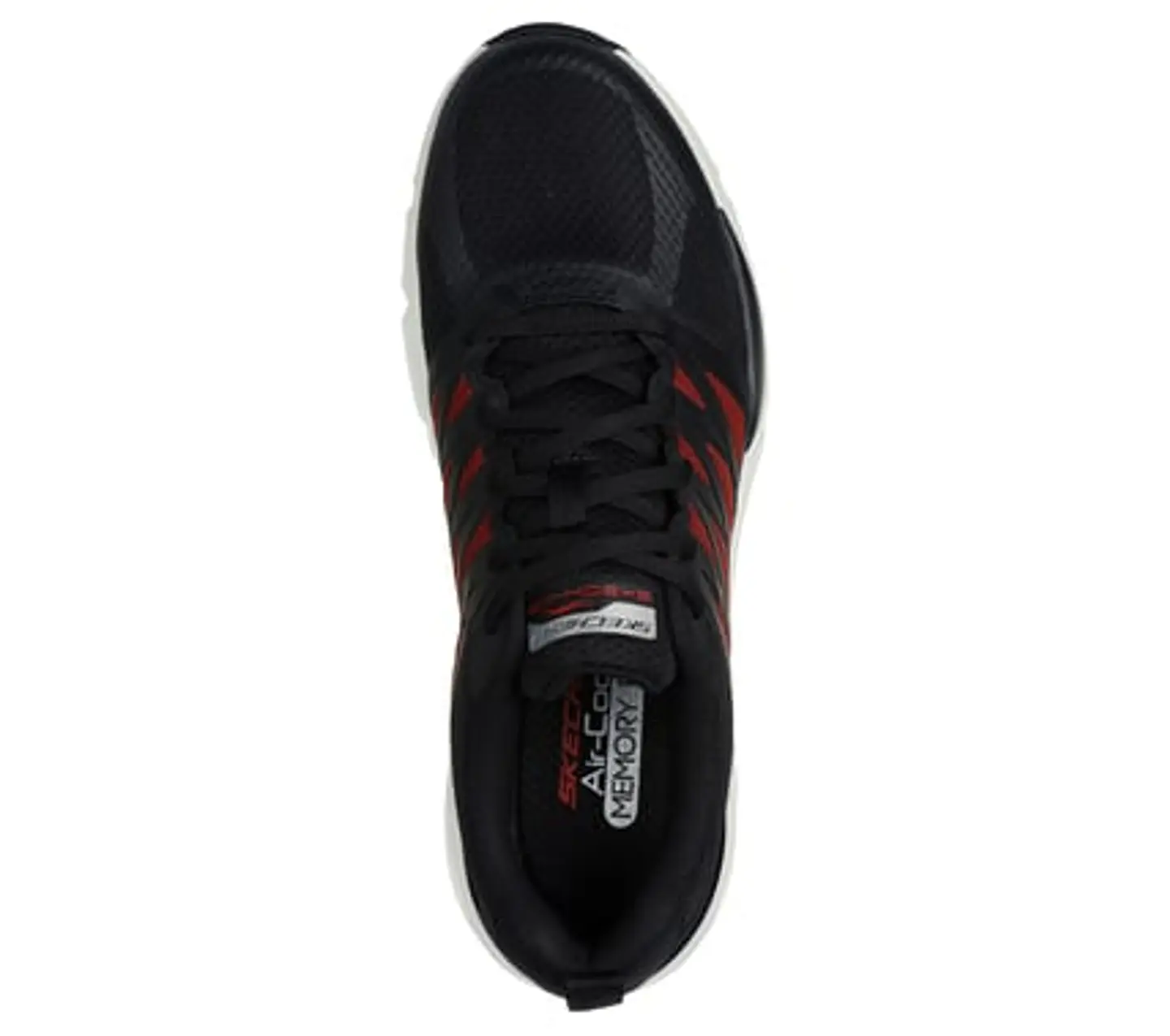 Zapatilla Negra Hombre Skechers 232657 BKRD 4