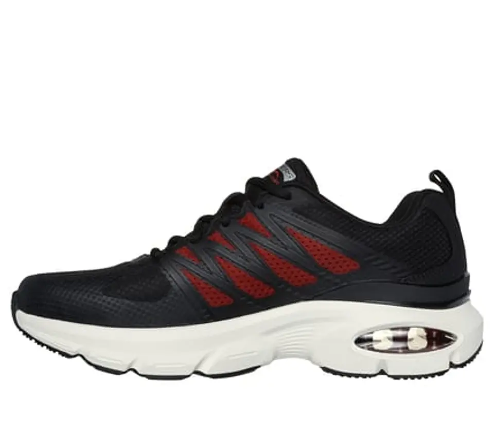 Zapatilla Negra Hombre Skechers 232657 BKRD 3
