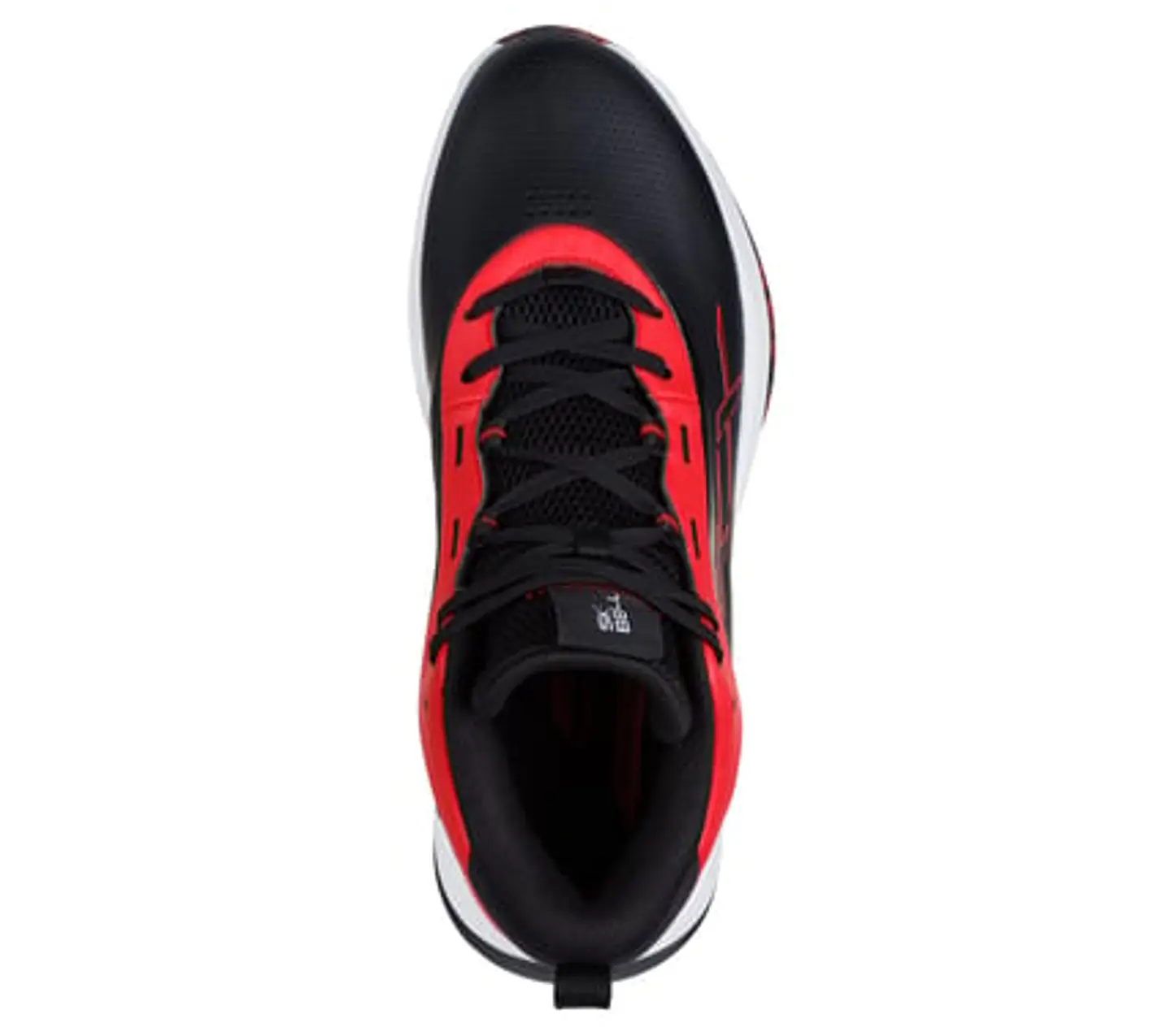 Zapatilla Roja Hombre Skechers 253010 BKRD 4