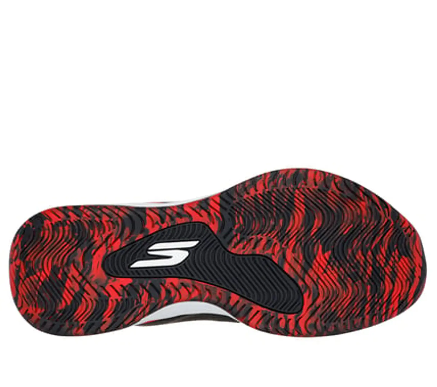 Zapatilla Roja Hombre Skechers 253010 BKRD 5