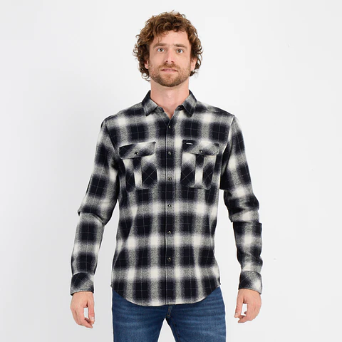 Camisa M/L Negra Hombre Oneill I25HO023009
