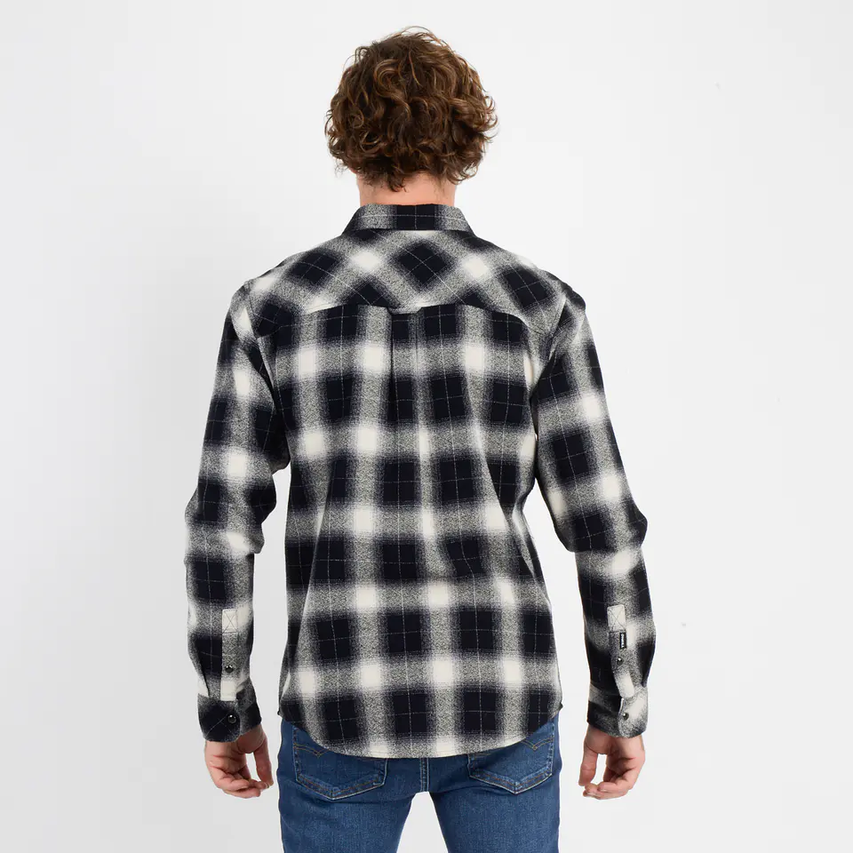Camisa M/L Negra Hombre Oneill I25HO023009 2