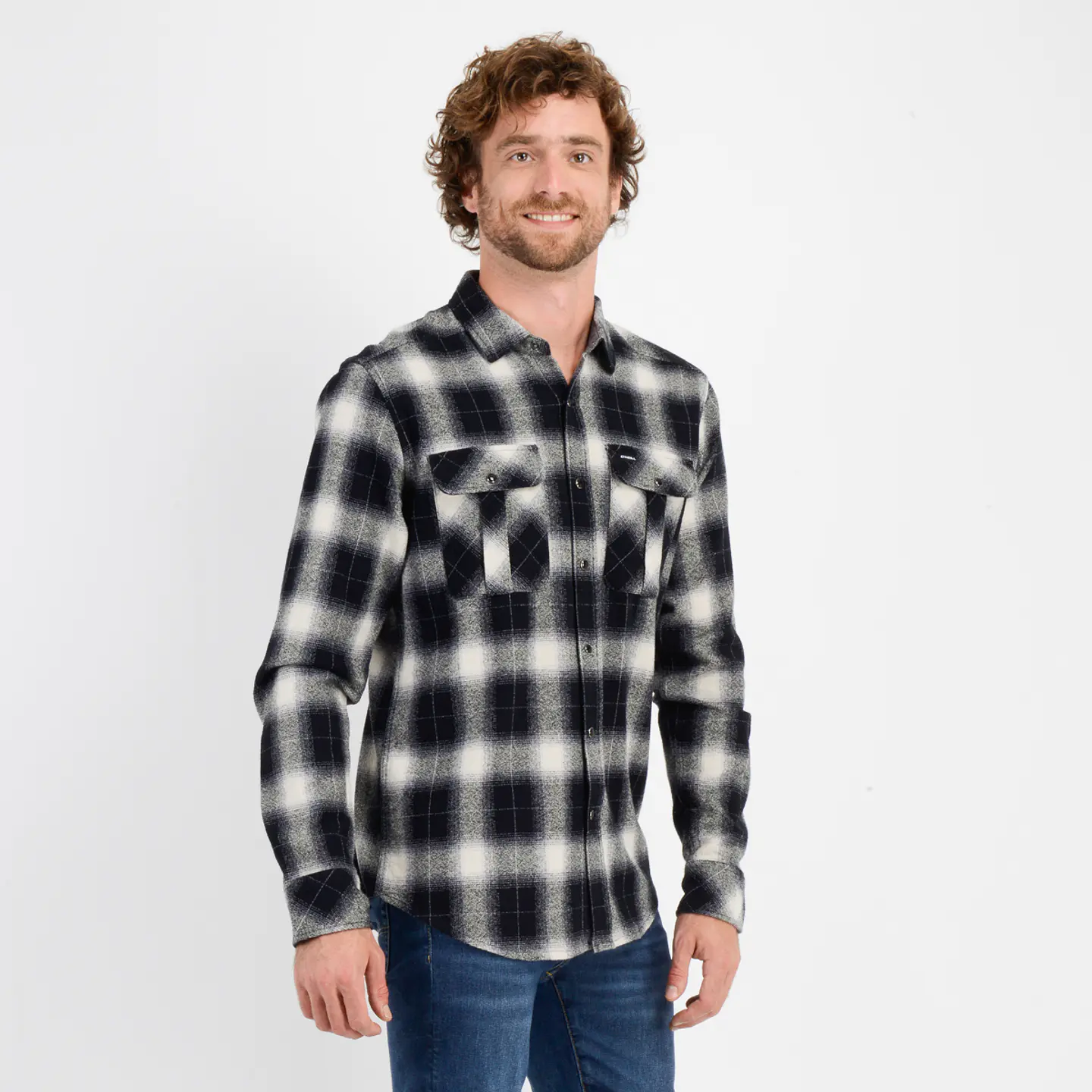 Camisa M/L Negra Hombre Oneill I25HO023009 4