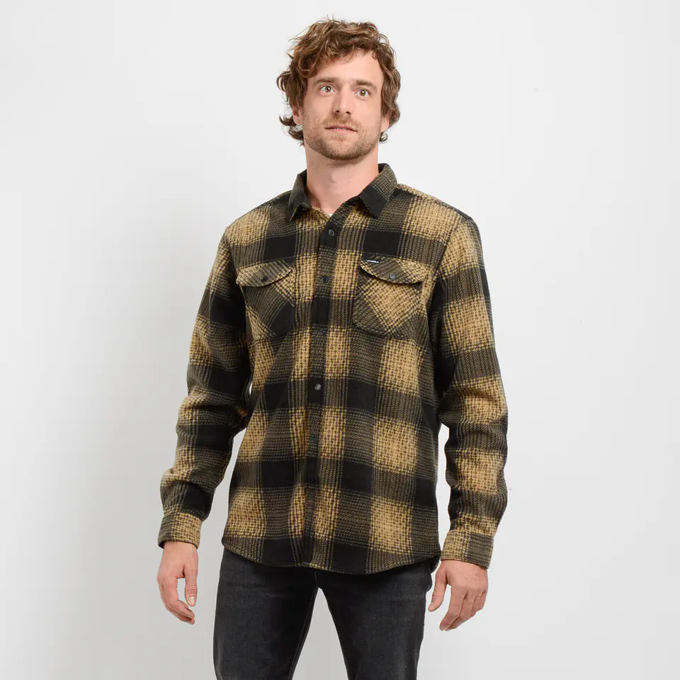 Camisa M/L Beige Hombre Oneill I25HO023006 1