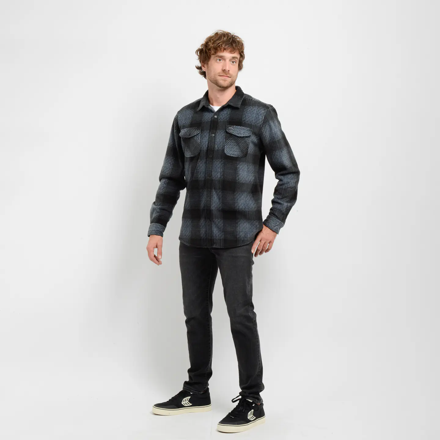Camisa M/L Gris Hombre Oneill I25HO023006 3