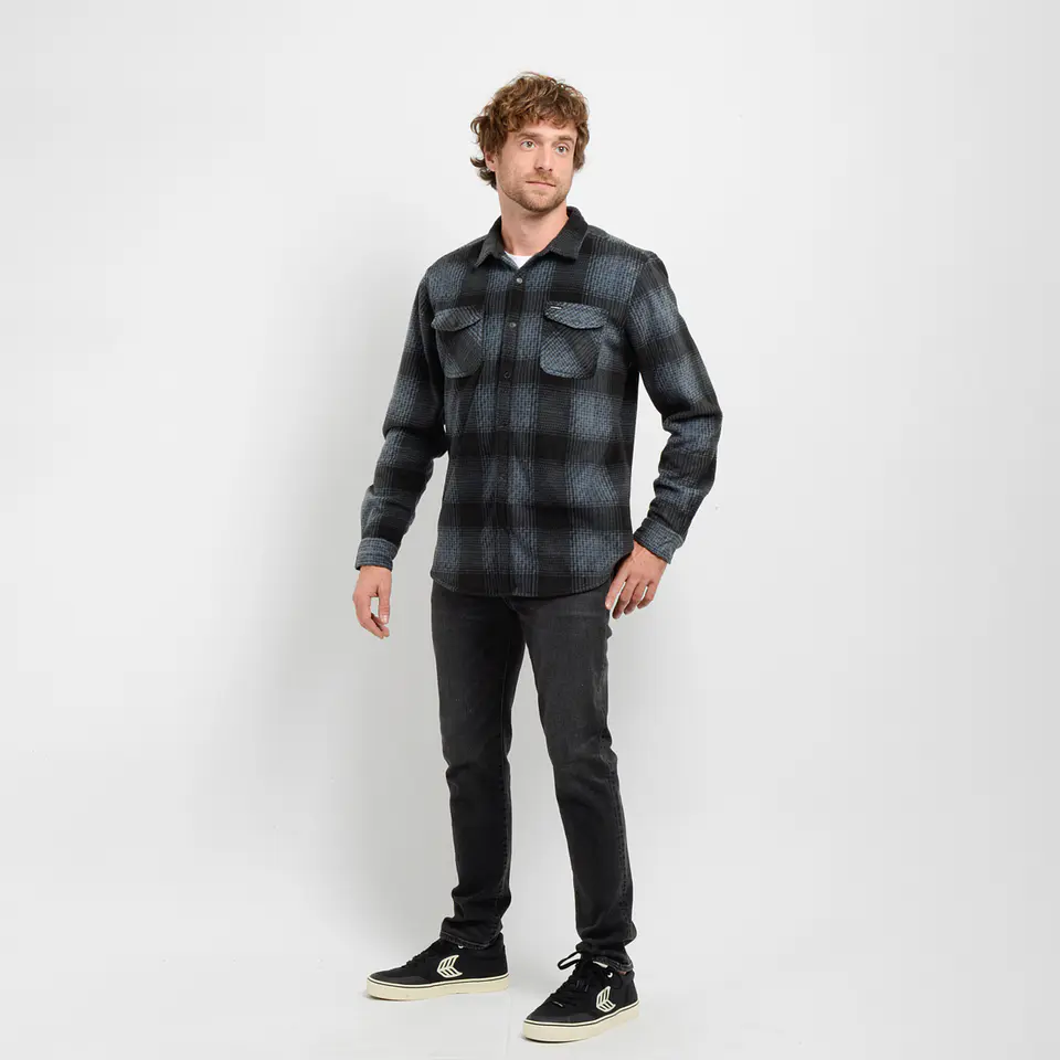 Camisa M/L Gris Hombre Oneill I25HO023006 3