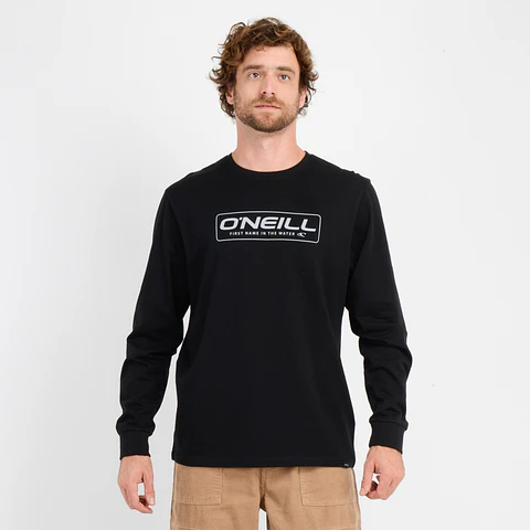 Polera M/L Negro Hombre Oneill I25HO069004