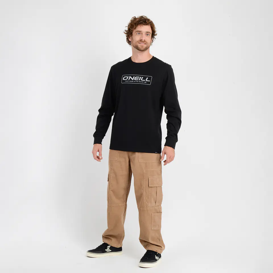 Polera M/L Negro Hombre Oneill I25HO069004 3