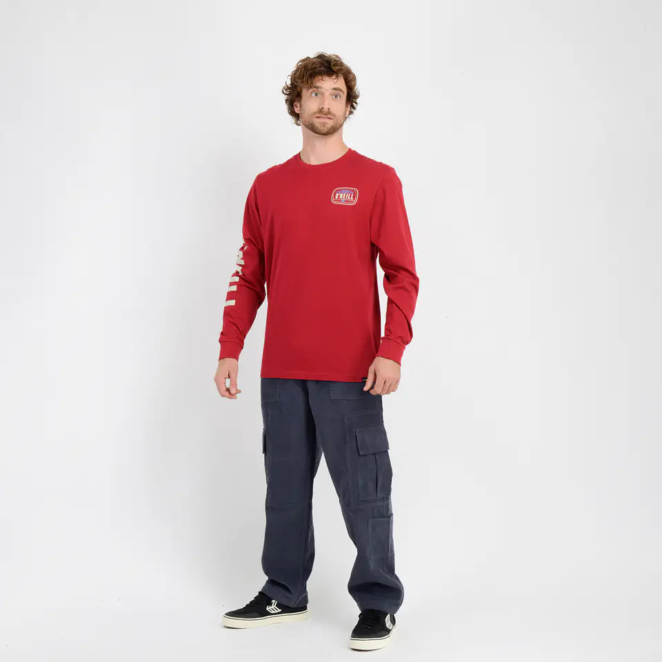 Polera M/L Rojo Hombre Oneill I25HO069003 3