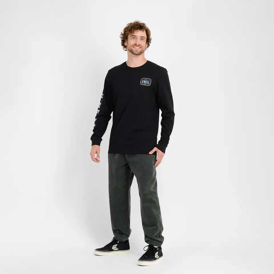 Polera M/L Negra Hombre Oneill I25HO069003 3