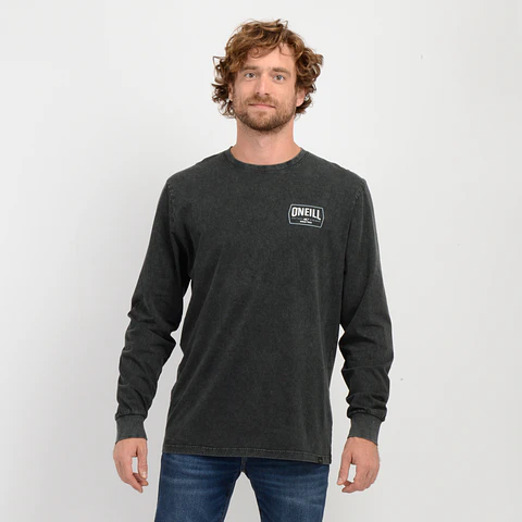 Polera M/L Negra Hombre Oneill I25HO069002