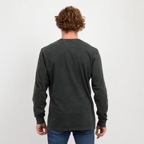 Polera M/L Negra Hombre Oneill I25HO069002