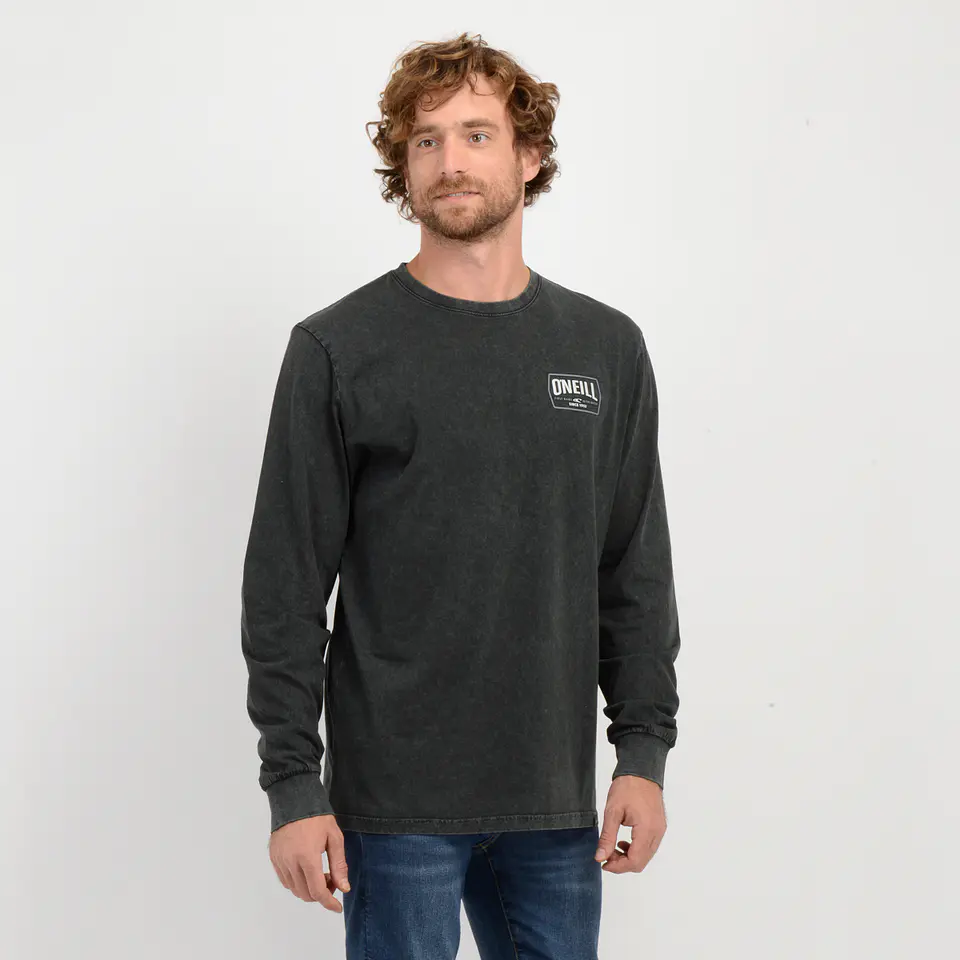 Polera M/L Negra Hombre Oneill I25HO069002 4