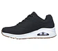 Zapatilla Negra Mujer Skechers 73690 BLK - Miniatura 3